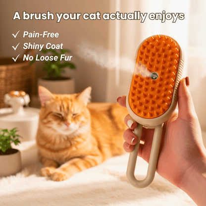 STEAM GROOMING BRUSH