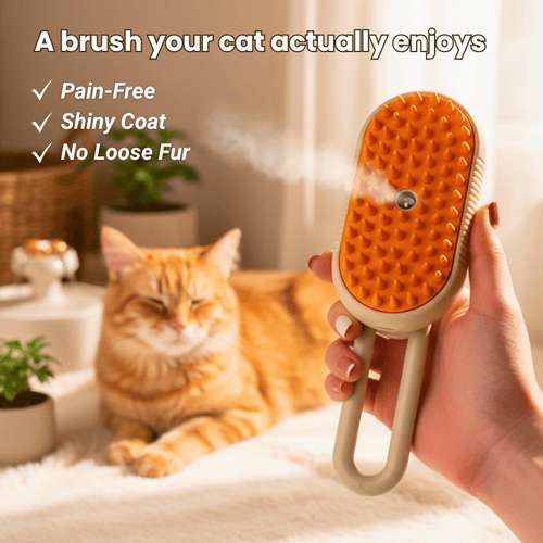 STEAM GROOMING BRUSH