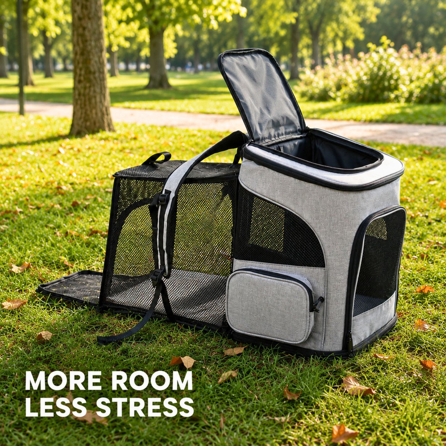 EXPANDABLE CAT BACKPACK