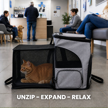 EXPANDABLE CAT BACKPACK
