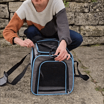 EXPANDABLE CAT TRAVEL BAG