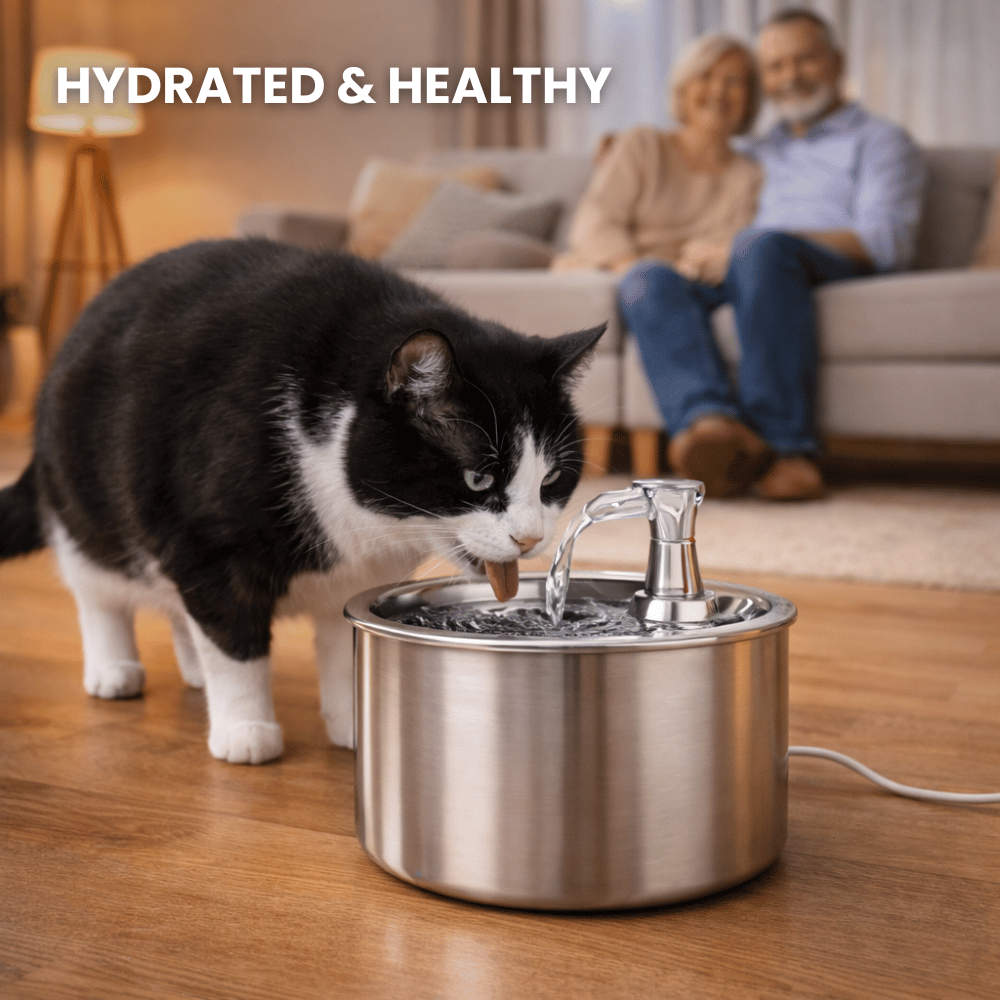 AUTOMATIC CAT WATER FOUNTAIN