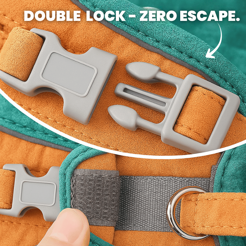 ESCAPE-PROOF CAT HARNESS + LEASH
